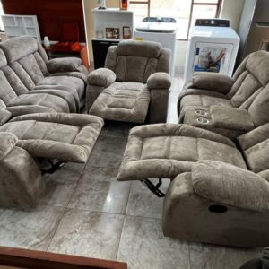Brand new Breda recliners set imported from USA