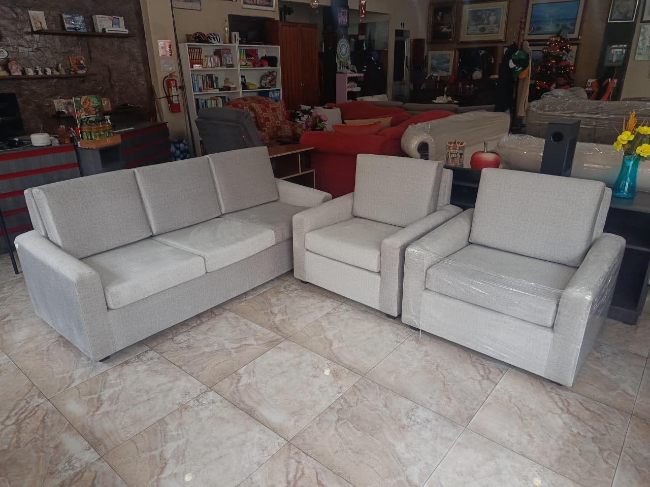 Gray Living Room Set