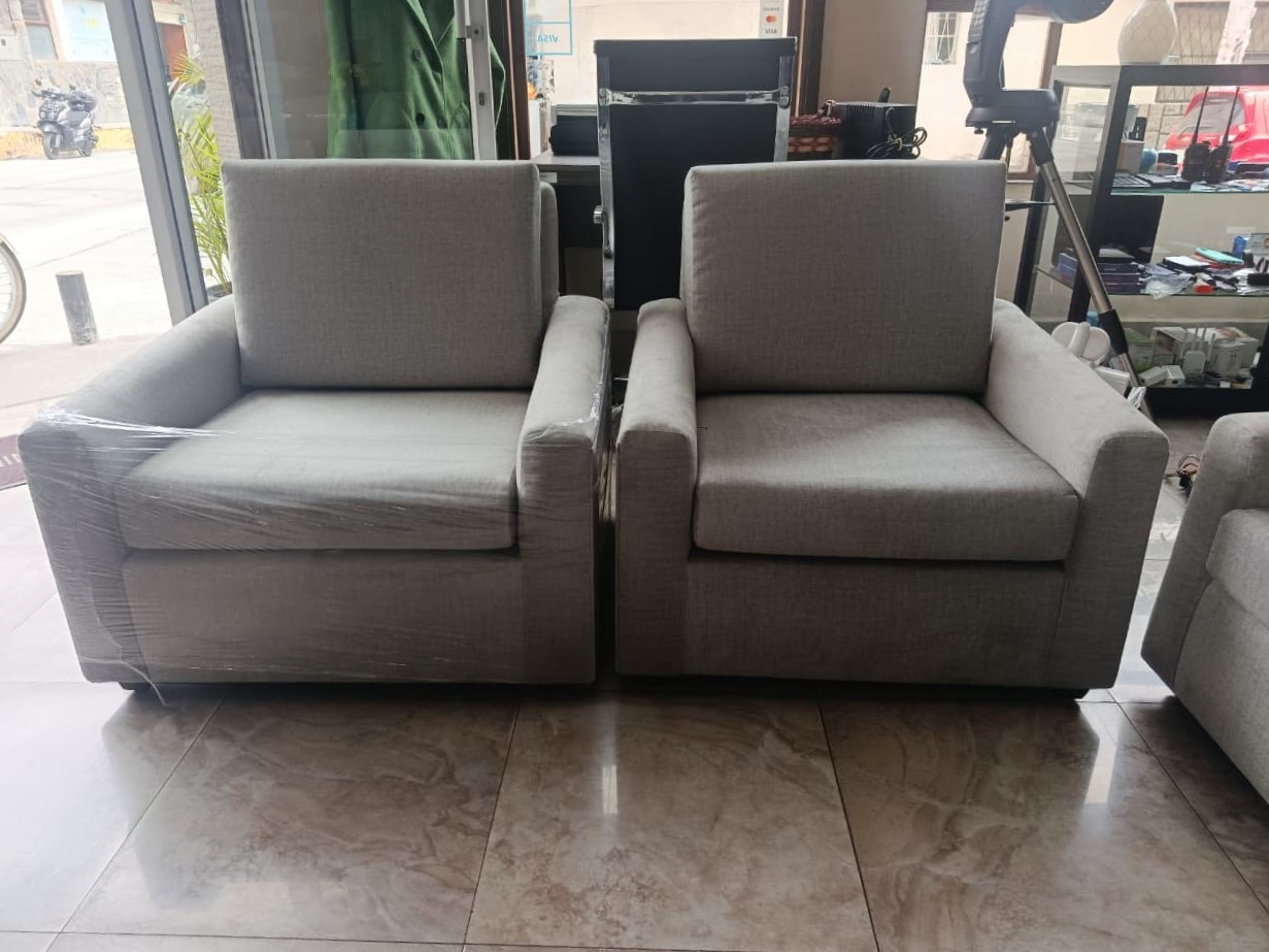 Gray Living Room Set - Image 3