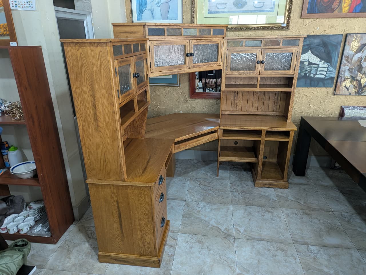 Wooden Large Desk - Image 3