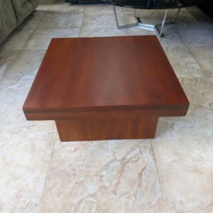 Wooden coffee table