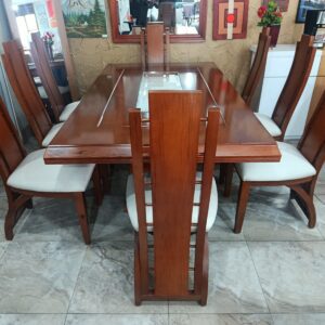 Classic/Modern Dining Set with 8 Chairs