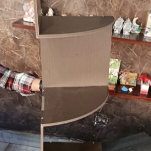 Wooden shelf